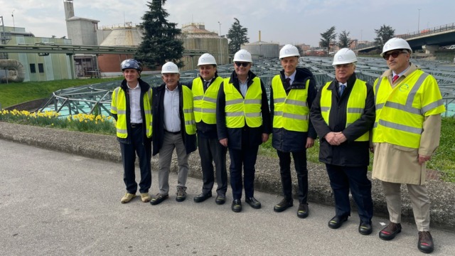 Assolombarda visita il depuratore di Monza