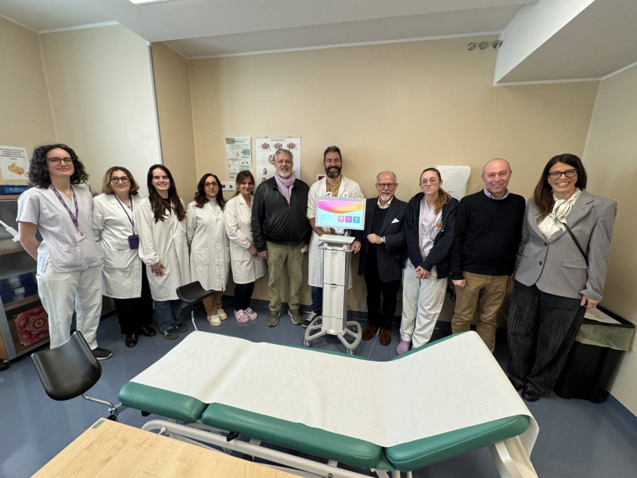 Consegna di un dispositivo per la rieducazione del pavimento pelvico