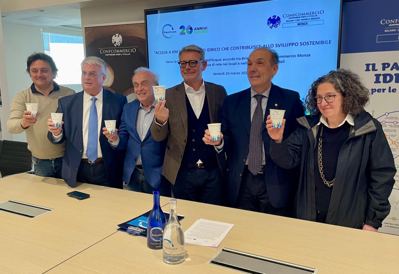 L’acqua di Brianzacque nei ristoranti monzesi