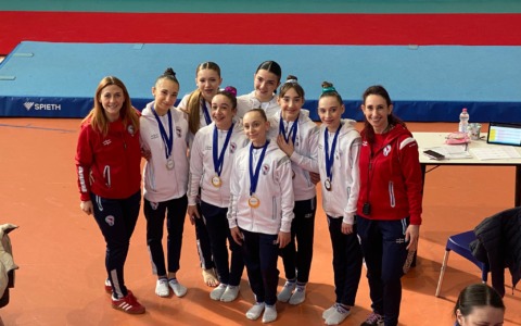 Lissone conquista medaglie alla prova provinciale di ginnastica