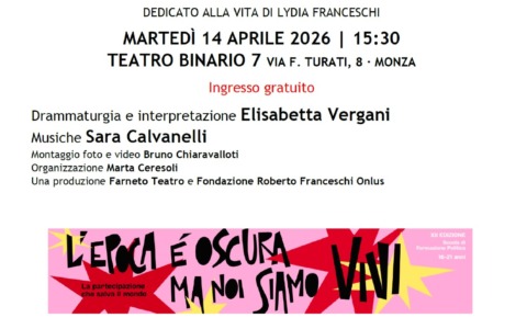 Reading teatrale su Lydia Franceschi