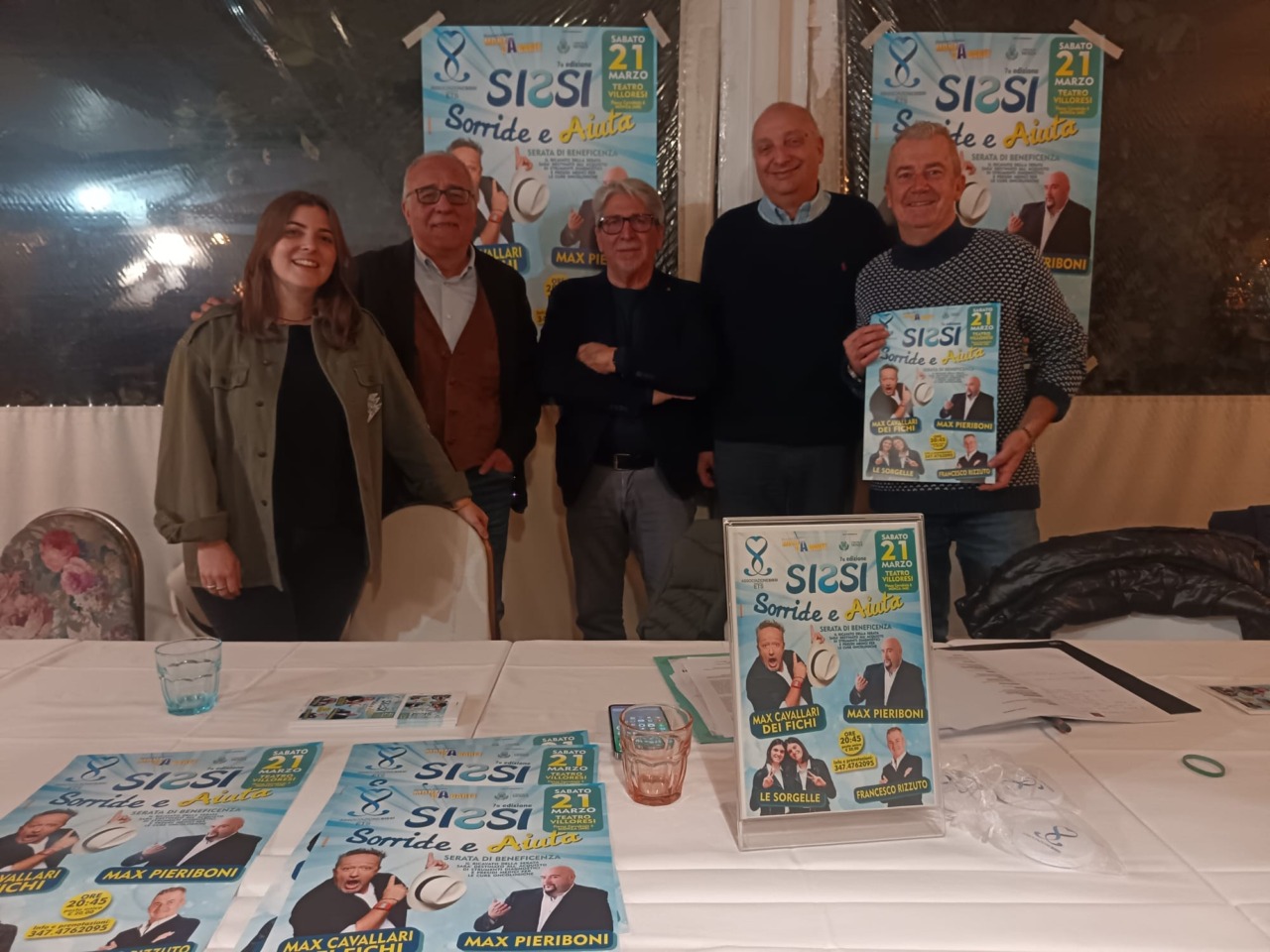 Sissi celebra dieci anni di solidarietà con un grande spettacolo benefico