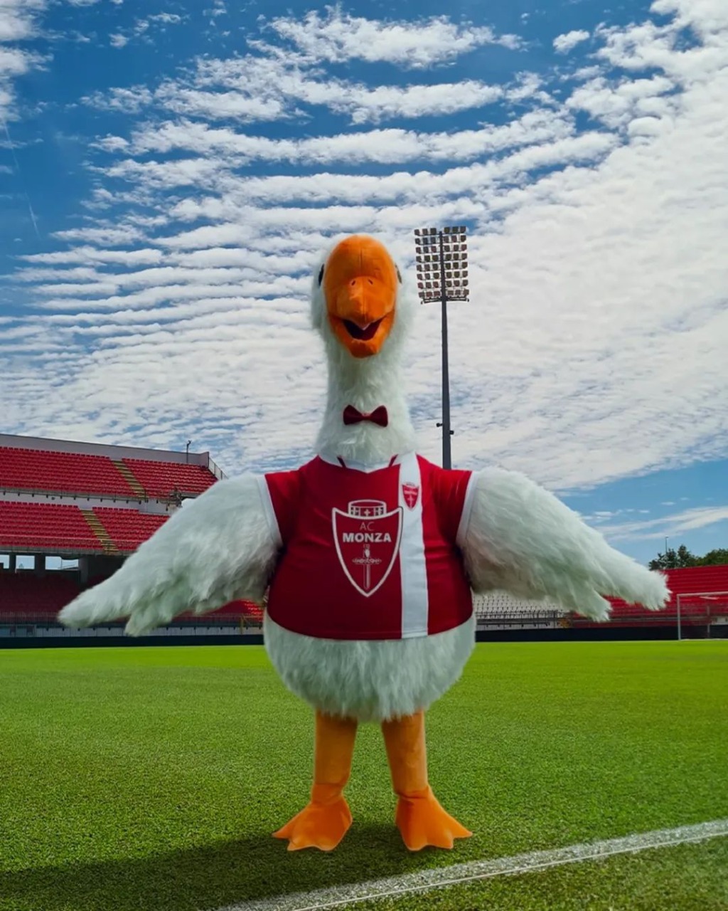 AC Monza presenta ‘Lake’: il cigno che ha stupito i tifosi