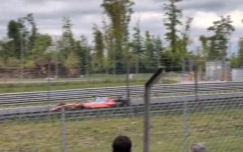 Ferrari in pista all’Autodromo di Monza