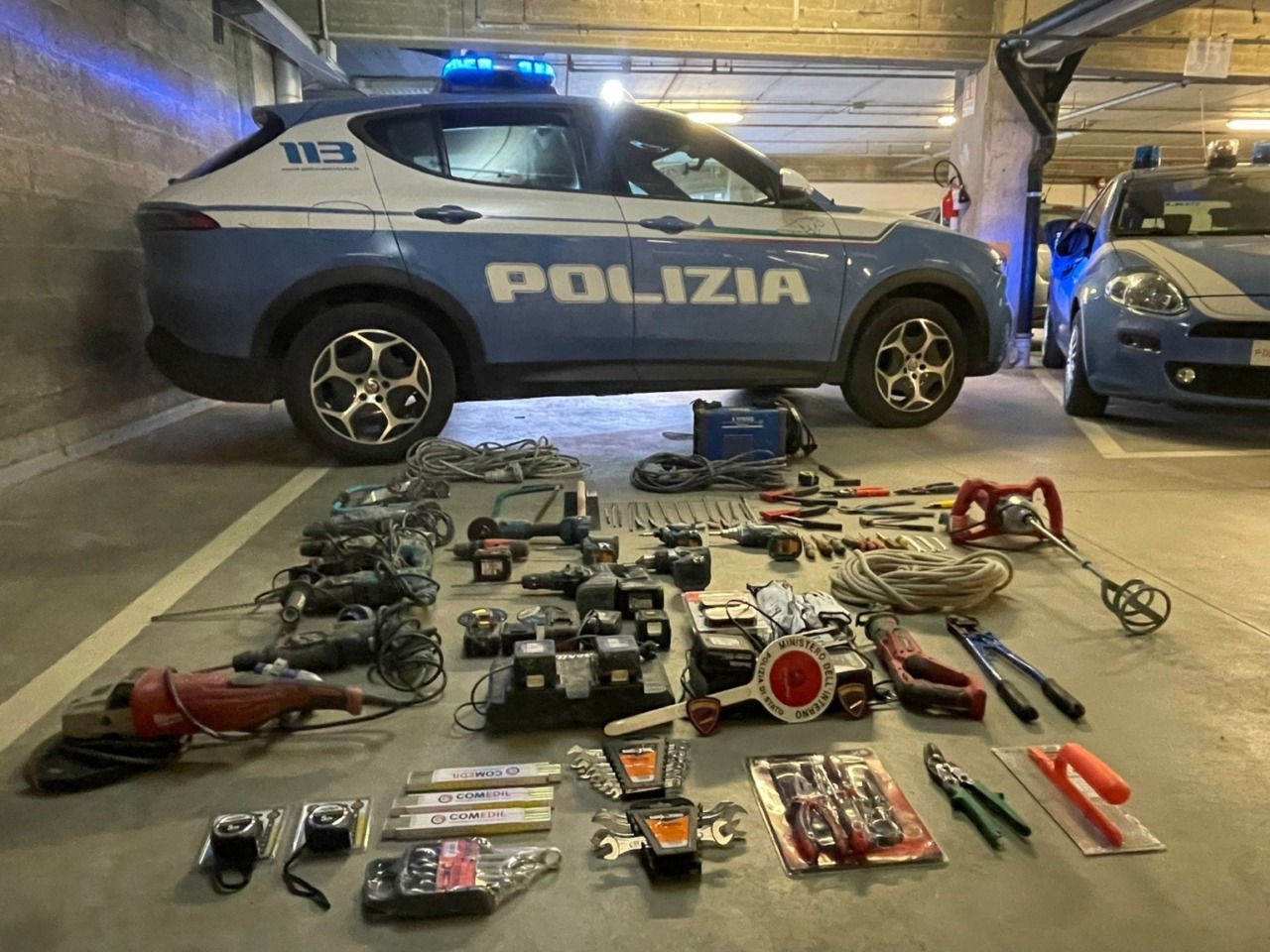 Furto in cantiere scolastico: recuperati attrezzi per 5mila euro