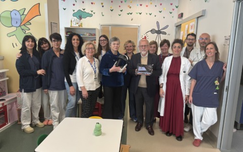 Il Centro prelievi pediatrico riceve un visore 3.0