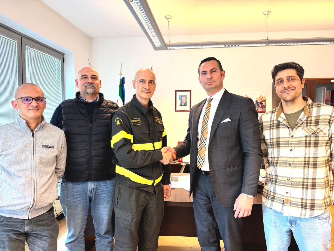 Inaugurata la sezione di Monza e Brianza dell’Associazione Nazionale Vigili del Fuoco Volontari