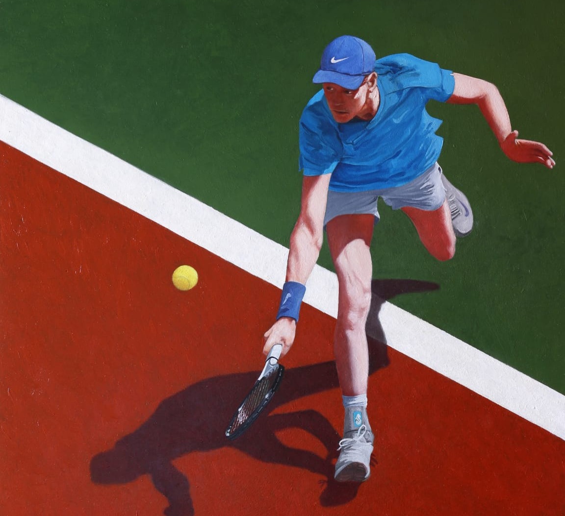Sinner protagonista a Monza con Royal Tennis Art: una mostra all’aperto