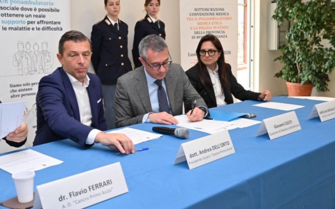 Sottoscritta una convenzione tra Questura e Poliambulatorio Medica Etica