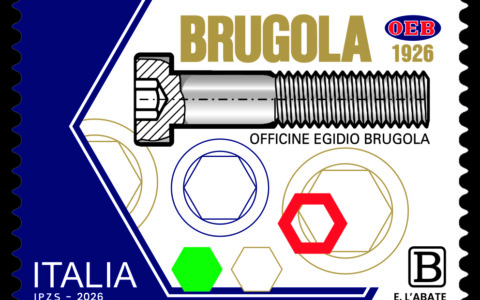 Un francobollo per i cento anni di Officine Egidio Brugola