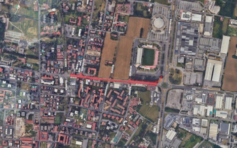 Approvato il prolungamento della ciclopedonale verso lo Stadio Brianteo