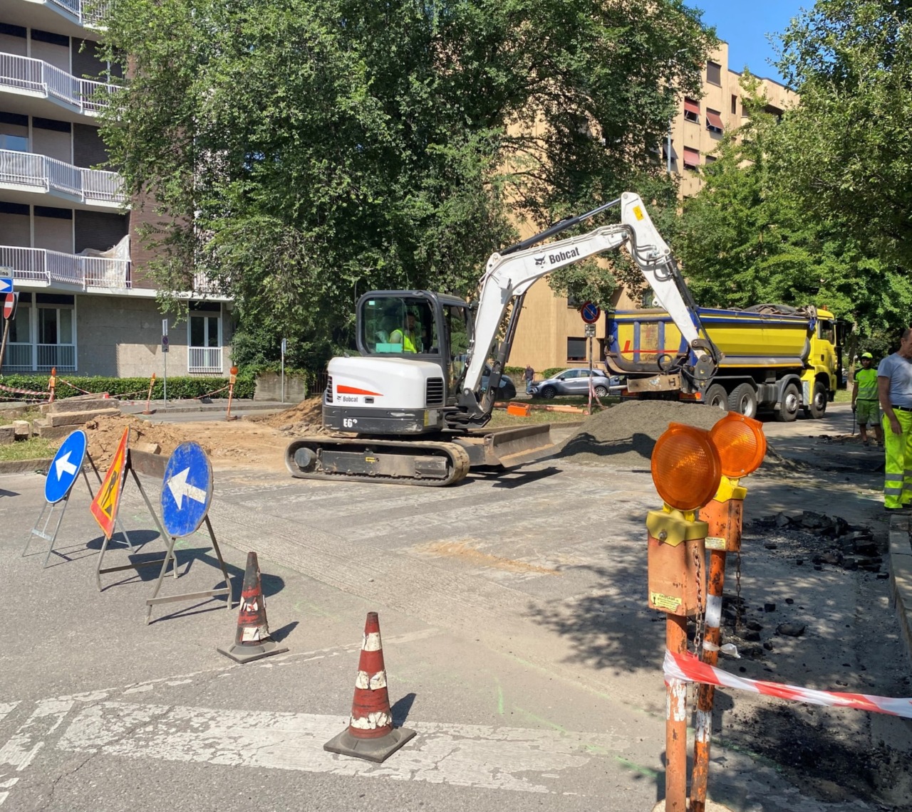 Avviati i lavori per la Zona 30 nel quartiere Triante di Monza
