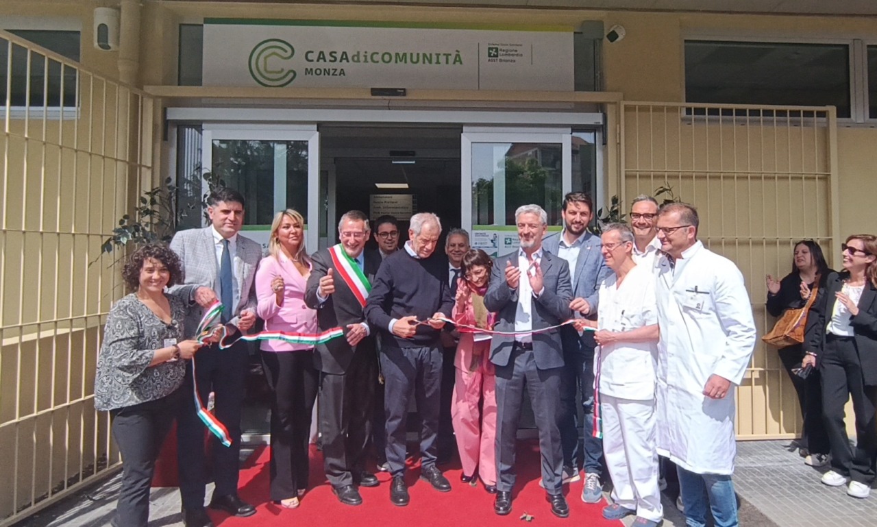 Inaugurata la Casa di Comunità Luca della Robbia a Monza