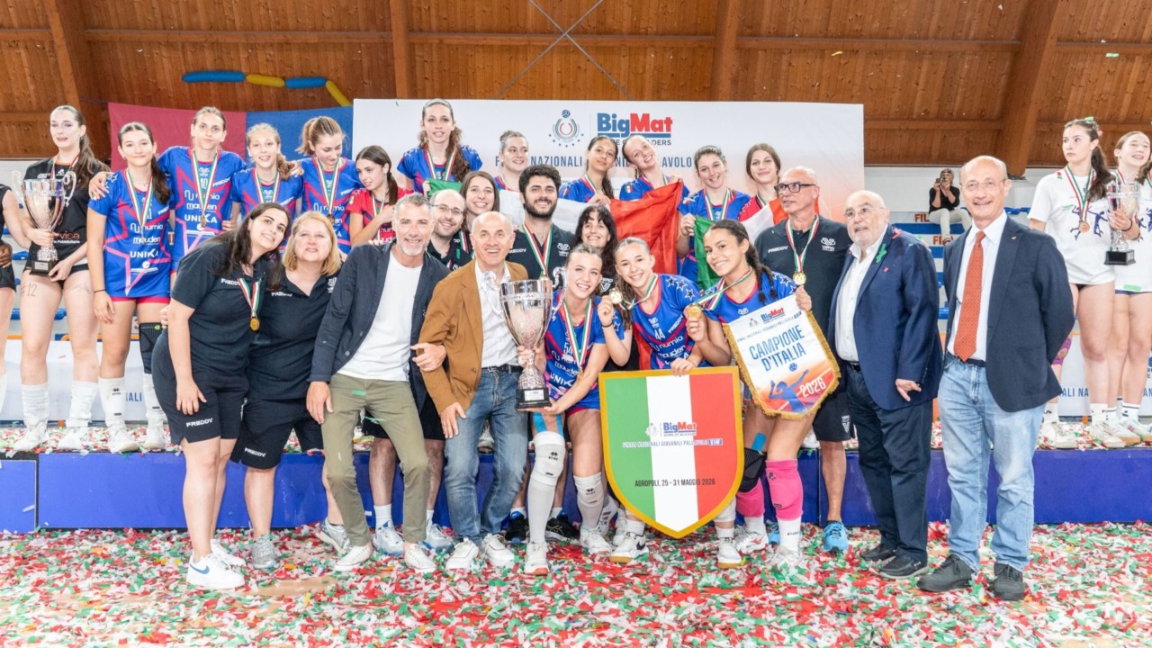 L’Under 14 della Vero Volley conquista il titolo di campione d’Italia