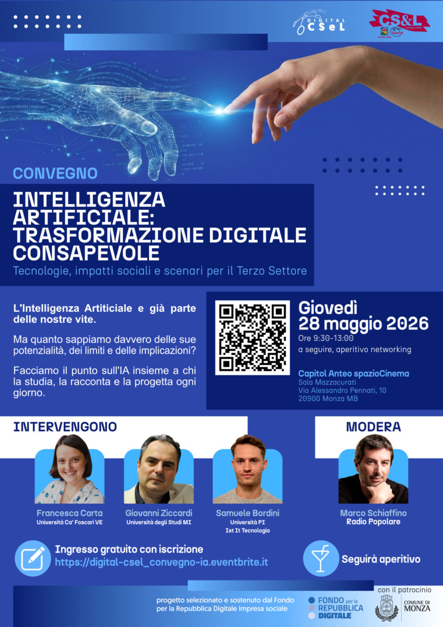 Monza ospita il convegno sull’Intelligenza Artificiale