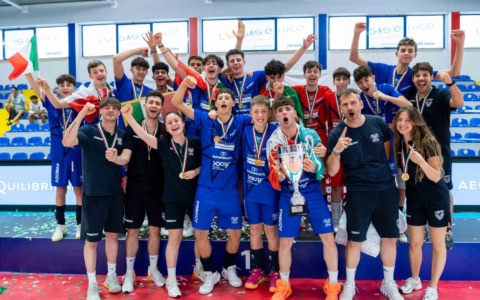 Socaf Vero Volley conquista lo scudetto Under 15