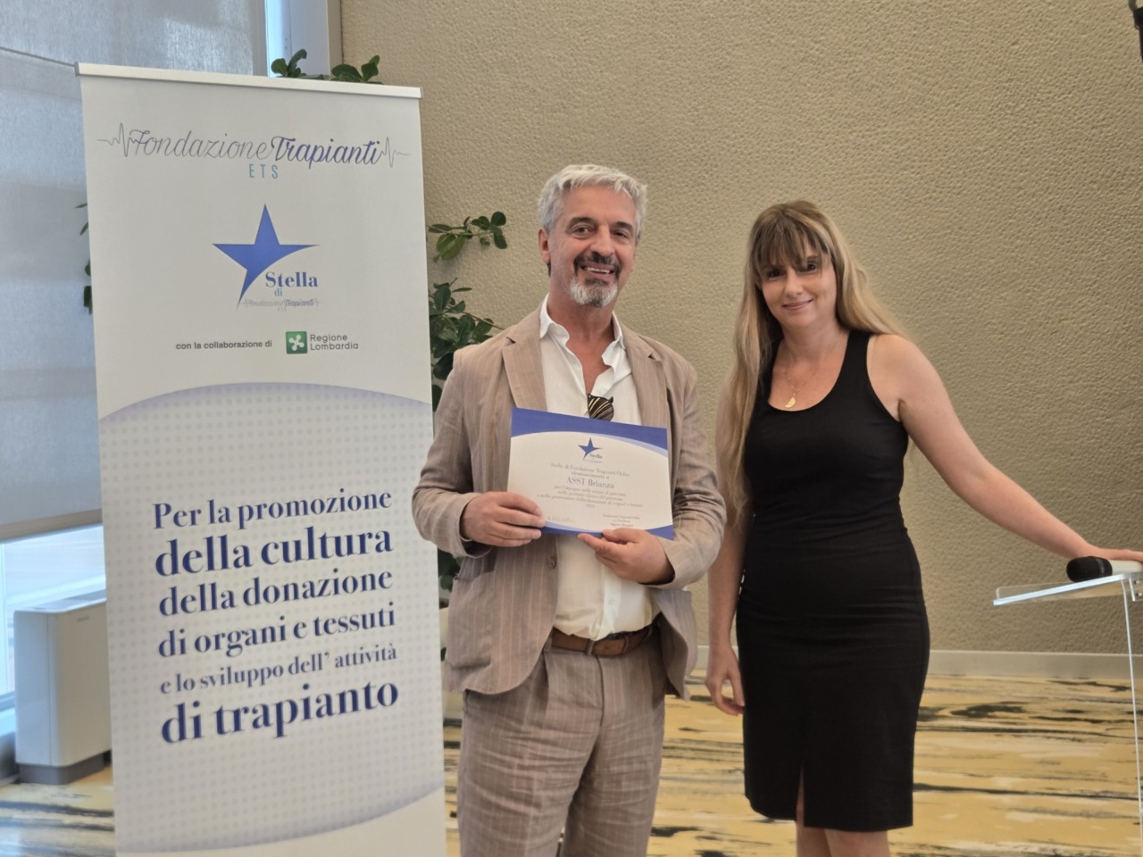 ASST Brianza riceve la Stella della Donazione 2026