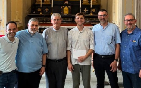 Don Andrea Swich, il nuovo prete della Comunità pastorale Santi Quattro Evangelisti