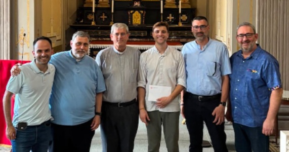 Don Andrea Swich, il nuovo prete della Comunità pastorale Santi Quattro Evangelisti