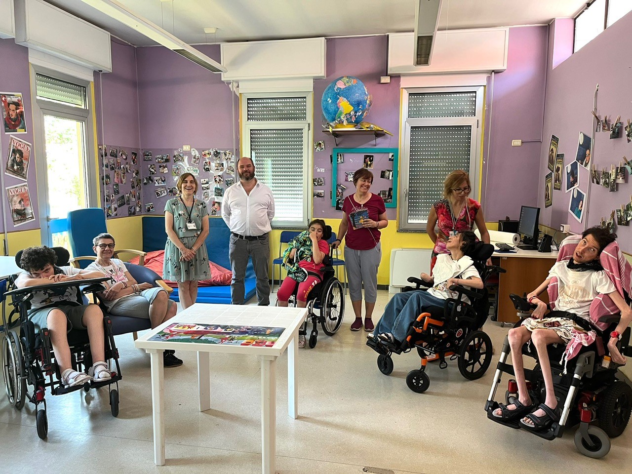 Il Garante per i diritti dei disabili visita il CDD Gallarana a Monza