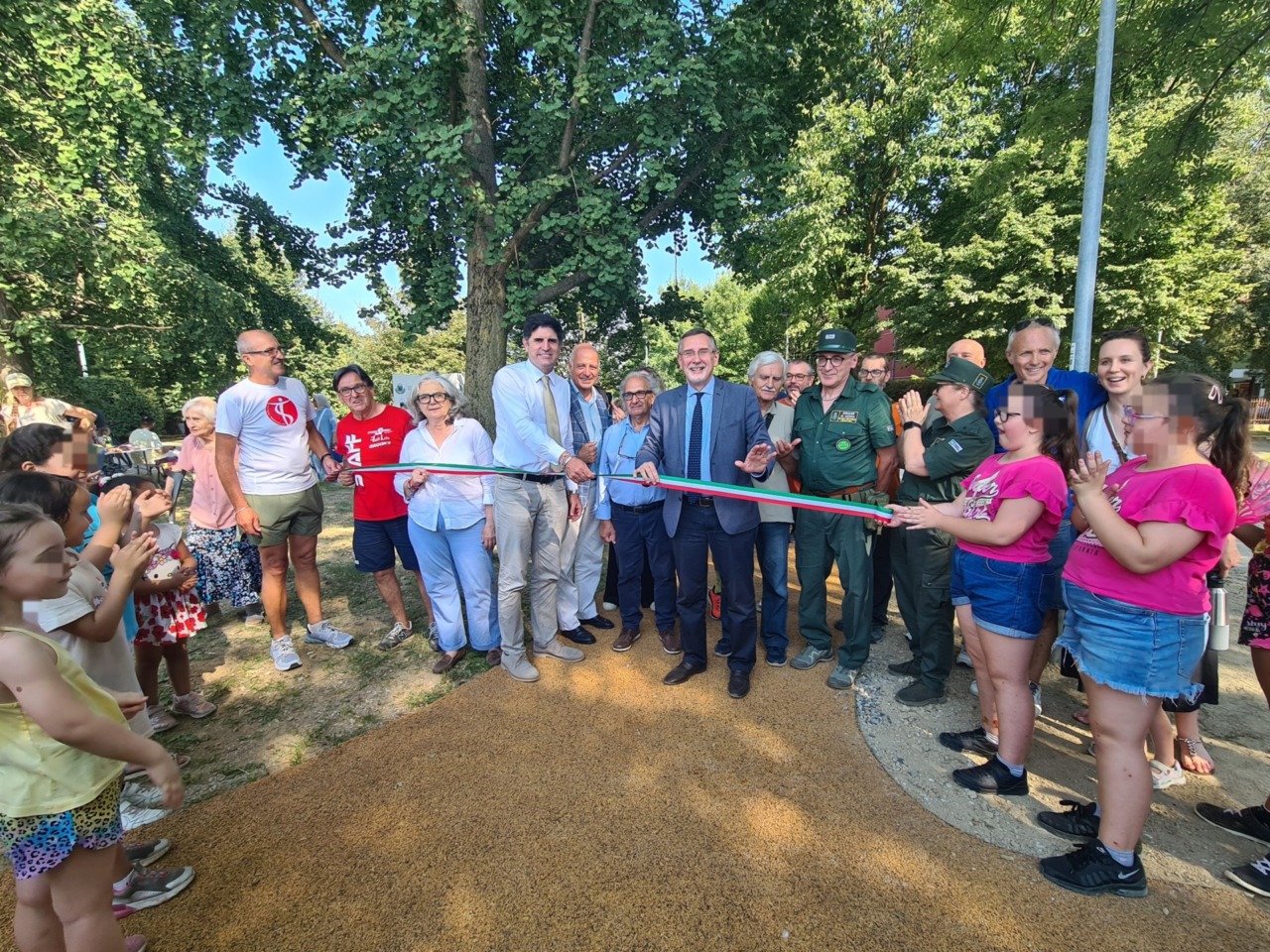 Inaugurato il rinnovato parco di via Solone – Boezio a San Rocco