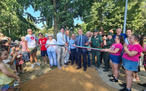 Inaugurato il rinnovato parco di via Solone – Boezio a San Rocco
