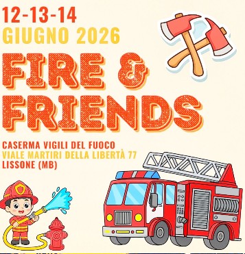 Tre giorni di festa con i Vigili del fuoco a Lissone