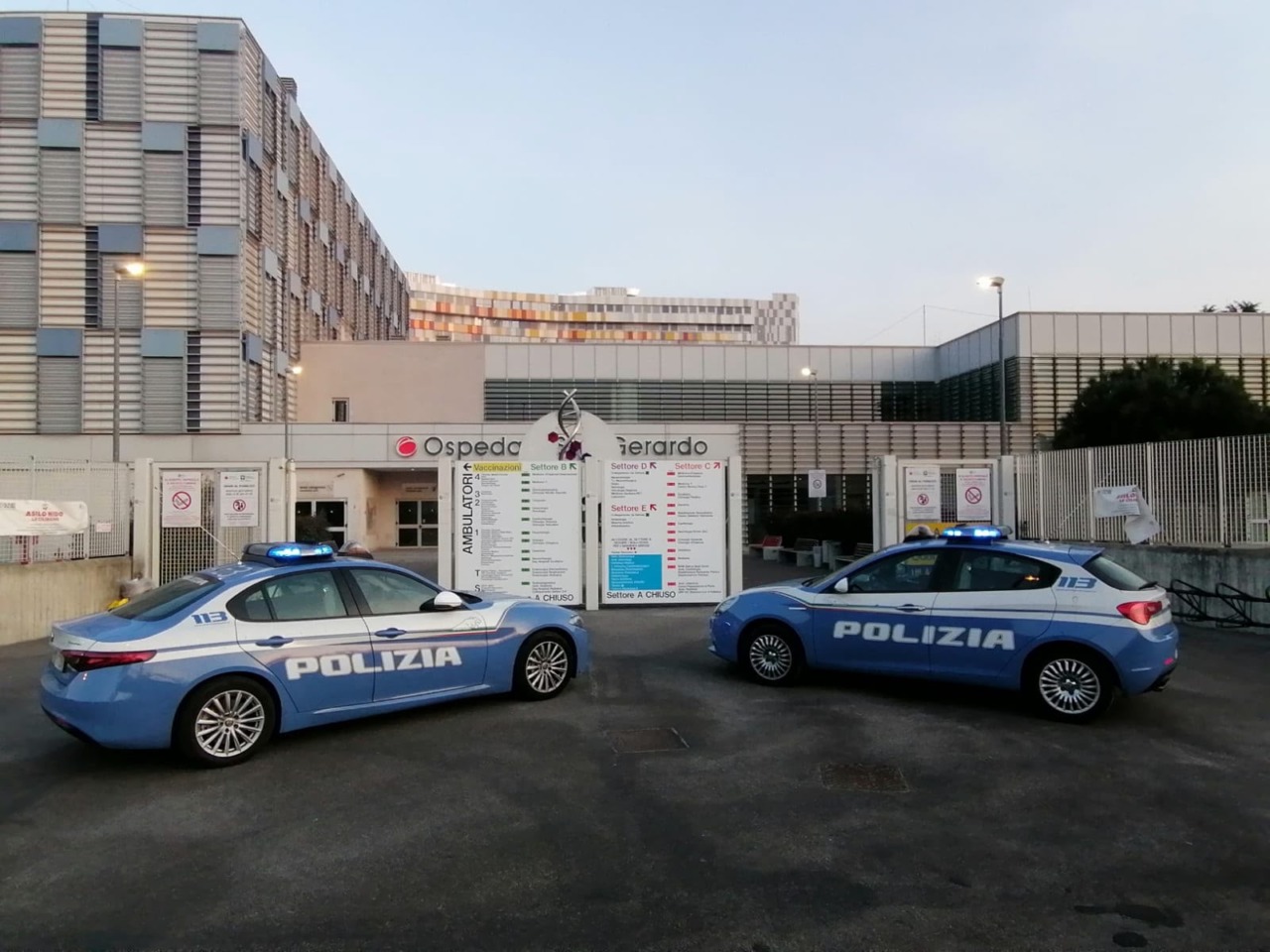 48enne devastatore del Pronto Soccorso di San Gerardo arrestato dalla Polizia