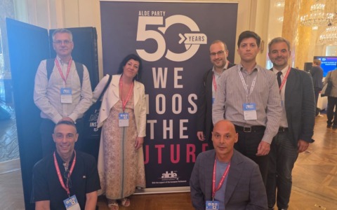 Francesco Condò di +Europa partecipa al Congresso dell’ALDE a Vienna per il 50° anniversario