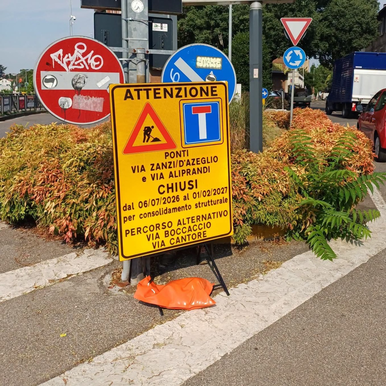 Interventi di manutenzione sui ponti a Monza