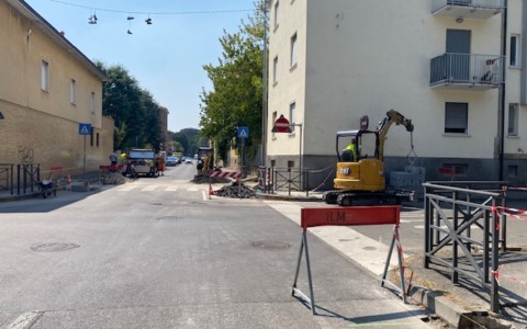 Lavori per la Zona 30: un rallentamento al traffico in Quartiere Libertà