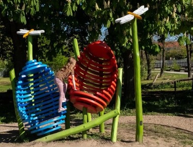 Monza: nuova area giochi inclusiva in via Tirso
