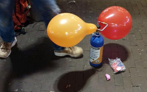 «Anche in città si usa la droga del palloncino»